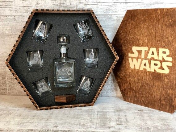 Personalized Star Wars Gift Whiskey Decanter Star Wars Gift | Etsy | Etsy (US)