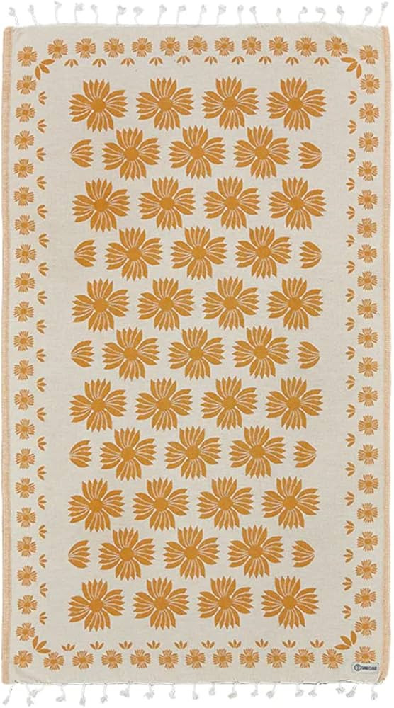 Sand Cloud Large Turkish Beach Towel - Sand Free - 100% Organic Turkish Cotton Yarn - Quick Dry T... | Amazon (US)