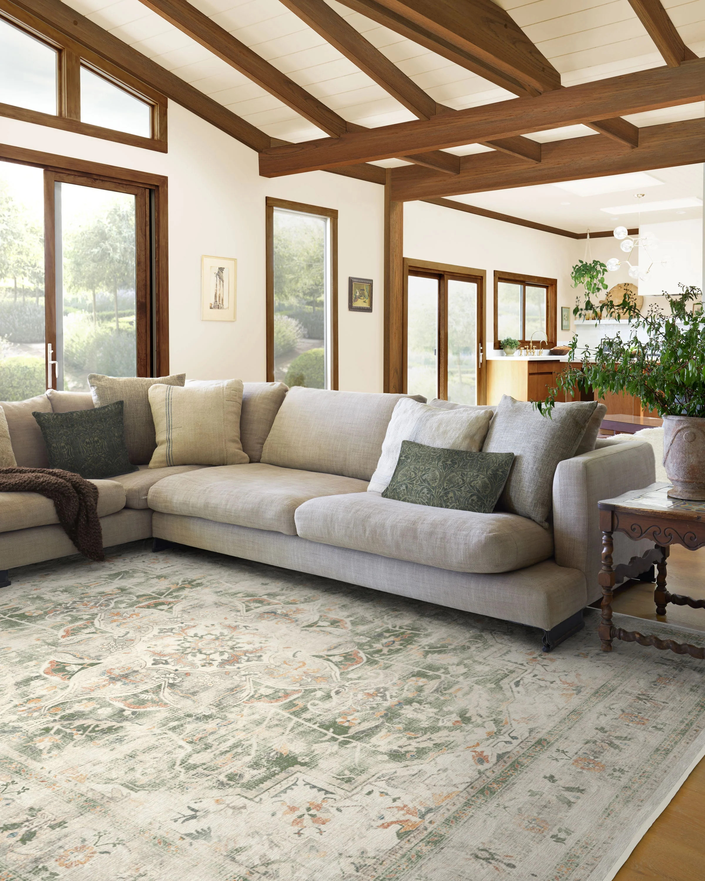 Sarrah Sage Tufted Rug | Ruggable | Ruggable