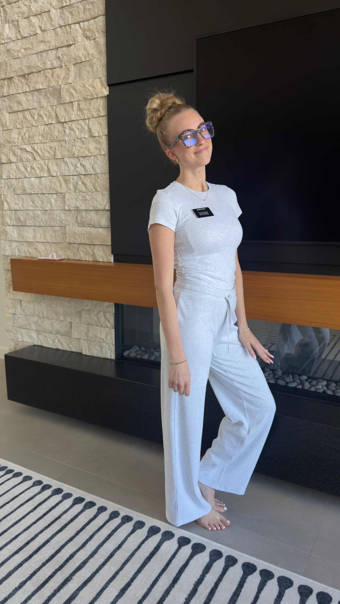 Comfy Aritzia set for her p-day!!