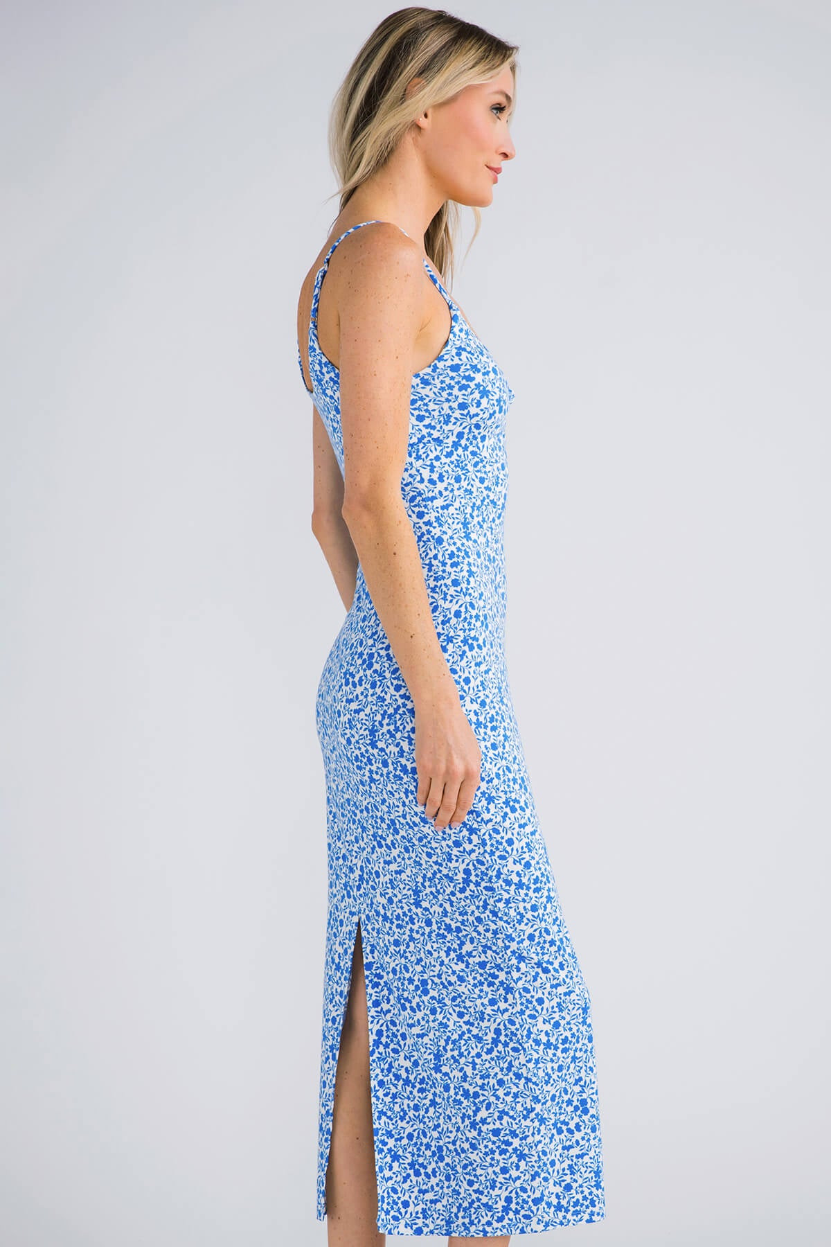 Z Supply Carita Cocos Floral Midi Dress | Social Threads