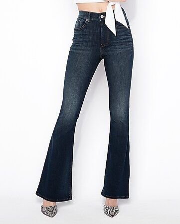 High Waisted Stretch Bell Flare Jeans | Express