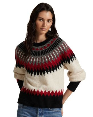Fair Isle Wool Cashmere Sweater | Bloomingdale's (US)