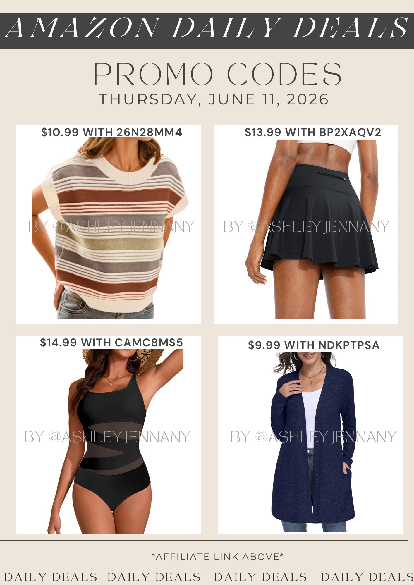 Amazon deals

#LTKSaleAlert #LTKootd #LTKMidsize
