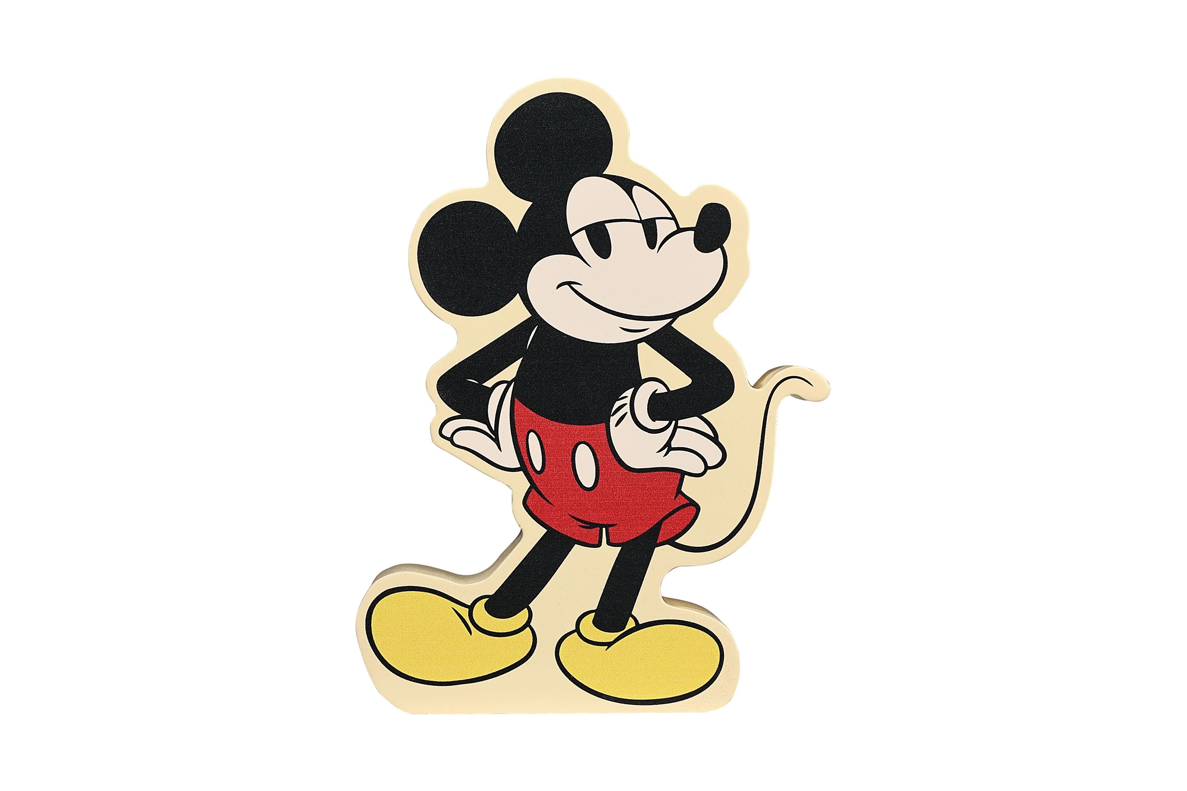 Disney Mickey Mouse Die-Cut MDF Block by POP Creations | Walmart (US)