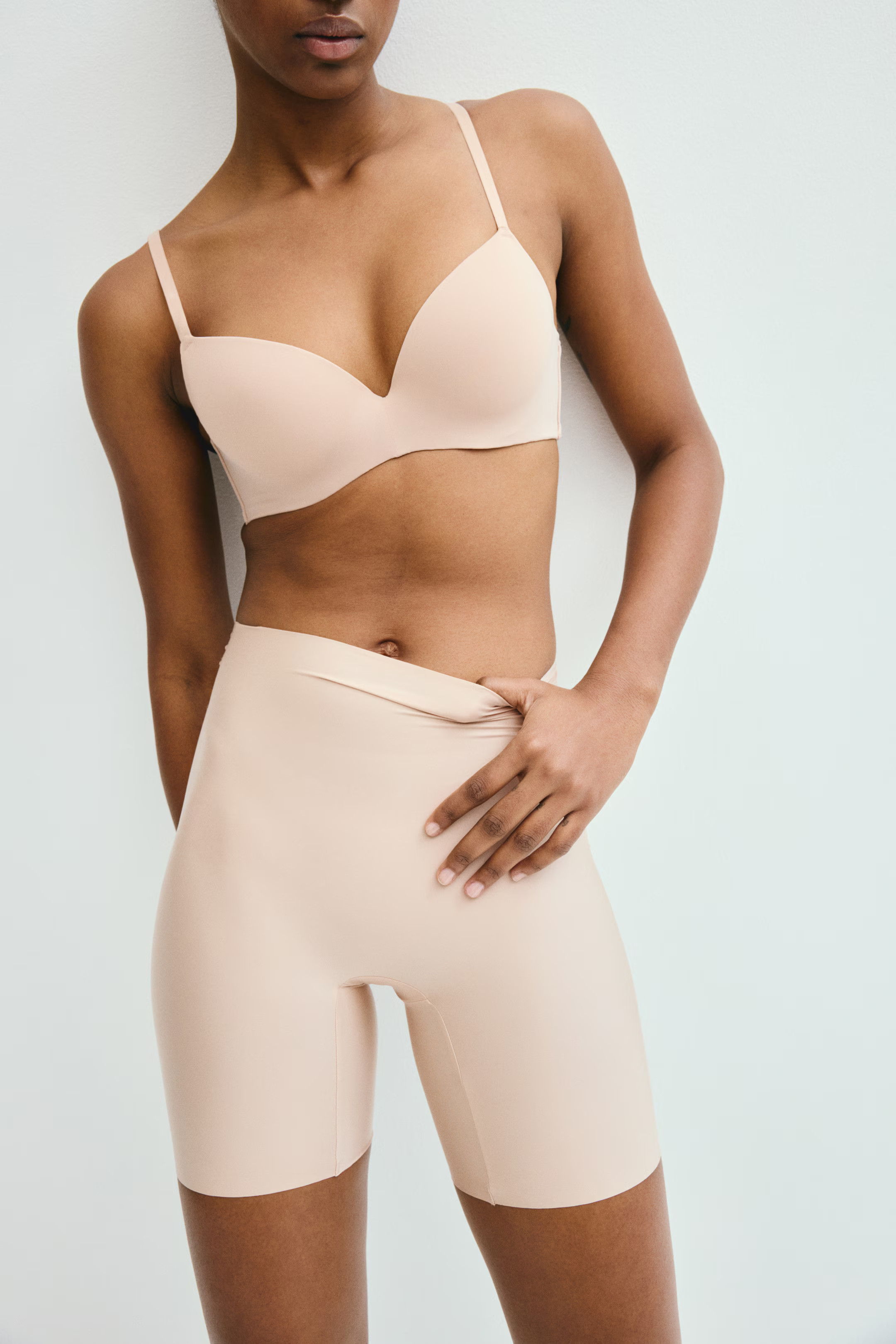 2-pack No-show Light Shaping Bikers | H&M (US + CA)