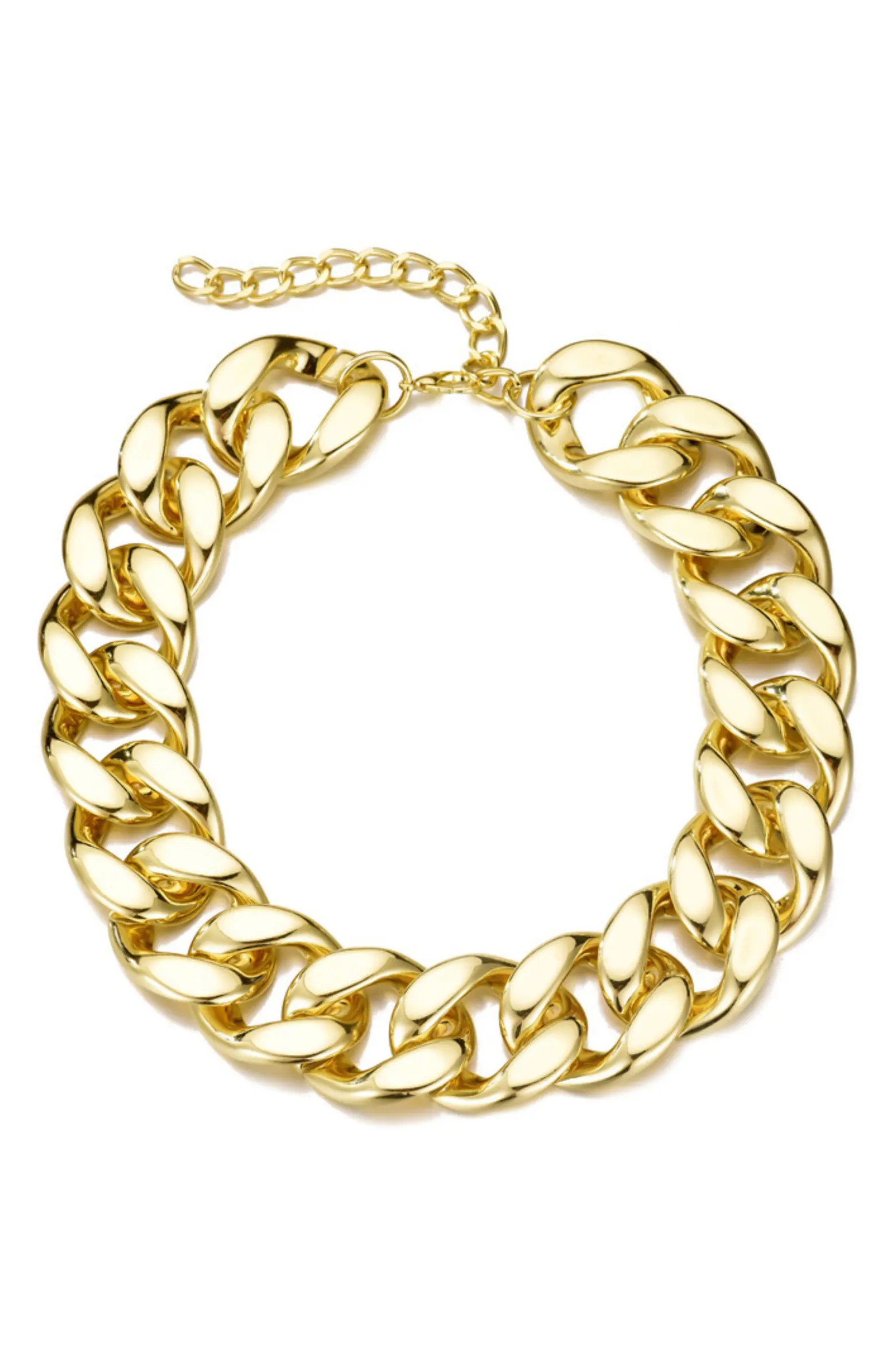 Adornia Chunky Curb Chain Collar Necklace | Nordstromrack | Nordstrom Rack