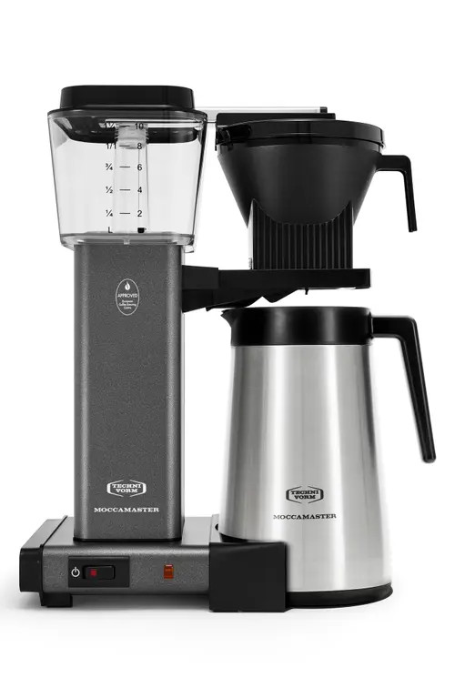 Moccamaster KBGT Thermal Coffee Brewer in Stone Grey at Nordstrom | Nordstrom