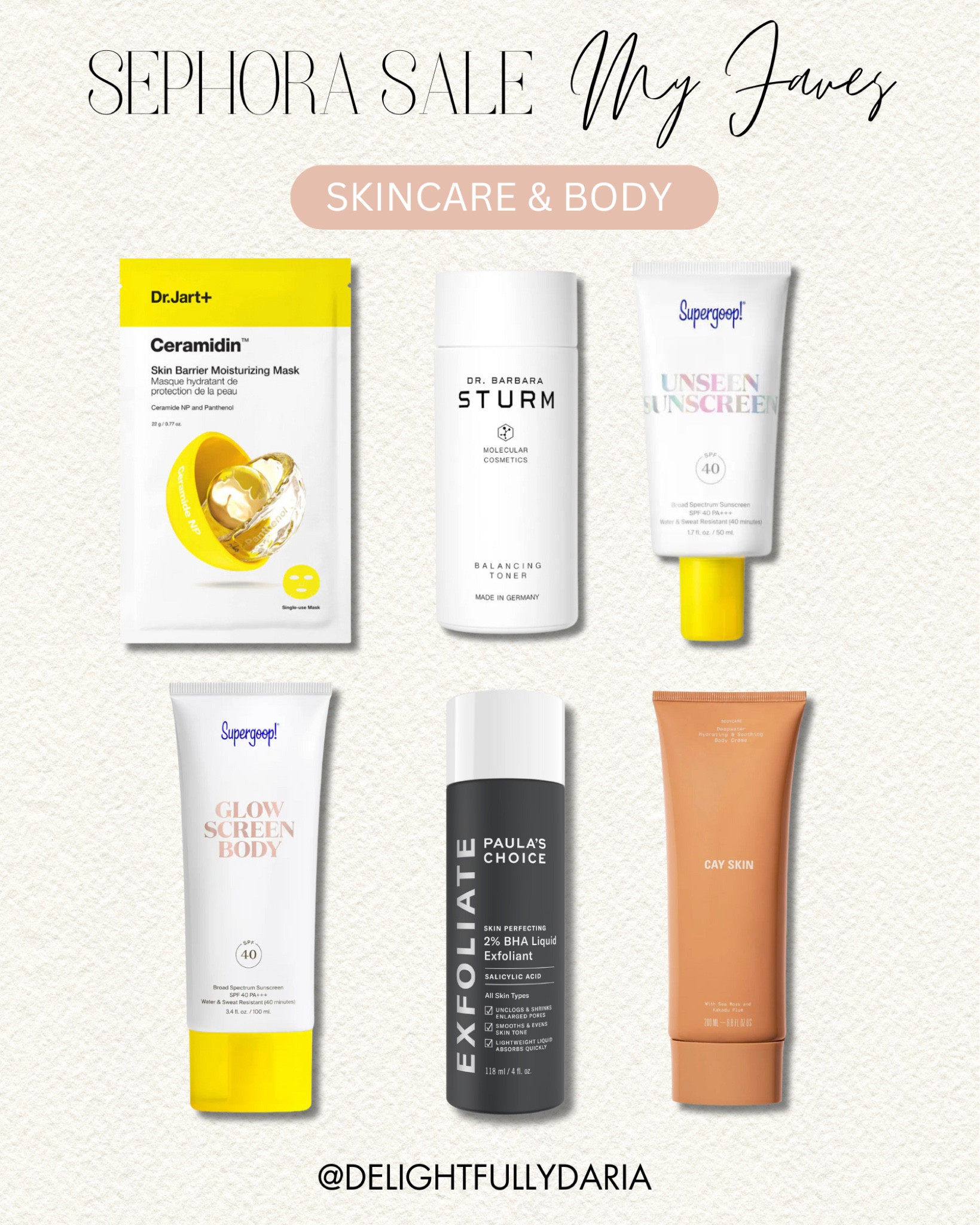 Sephora Sale: My favorite skincare and body products! 

#LTKBeauty #LTKSaleAlert