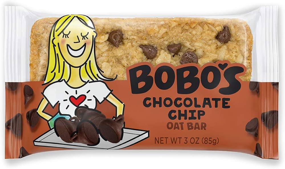 Bobo's Oat Bars (Chocolate Chip, 12 Pack of 3 oz Bars) Gluten Free Whole Grain Rolled Oat Bars - ... | Amazon (US)
