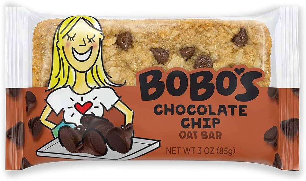 Bobo's Oat Bars (Chocolate Chip, 12 Pack of 3 oz Bars) Gluten Free Whole Grain Rolled Oat Bars - ... | Amazon (US)