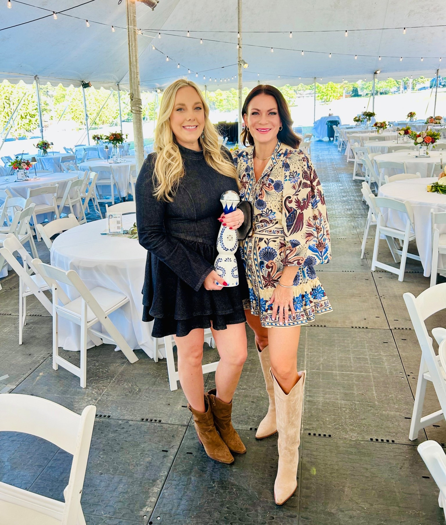 The best Farm Rio dress for fall! Boots are from Amazon and I can’t link. 

Wearing a small. Fits TTS! The belt is the perfect addition. 

Including a similar dress as well. 

#LTKParties #LTKSeasonal #LTKSaleAlert