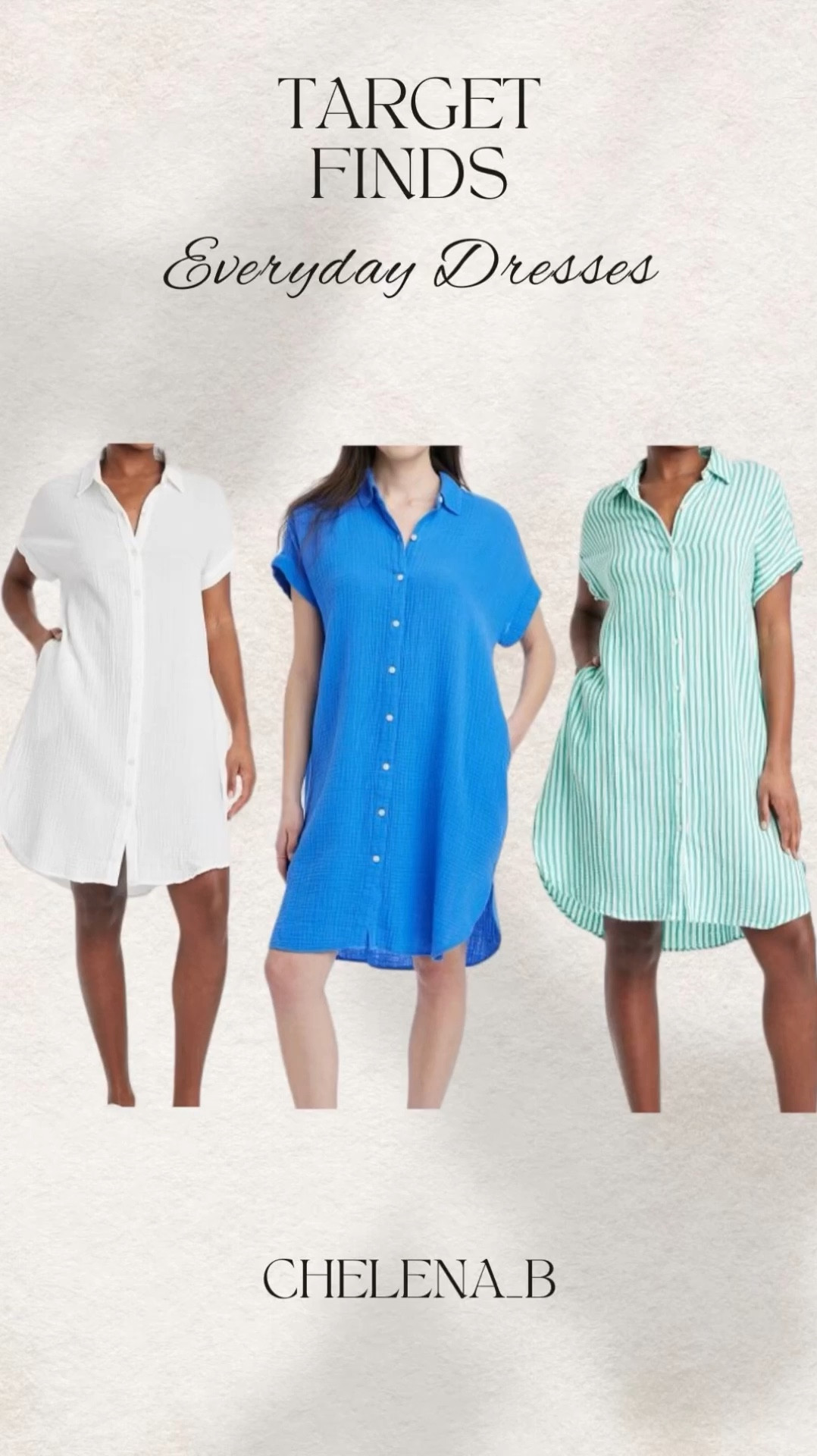 These everyday dresses are great for any occasion. Wear them around the house, out with your kids, or to hang with your partner or friends! It’s lightweight for the summer and has pockets! Dress up with heels or dress down with sandals or sneakers! #targetfinds #targetfashion #everydayfashion #postpartumfashion #summerfashion

#LTKStyleTip #LTKFamily #LTKSeasonal