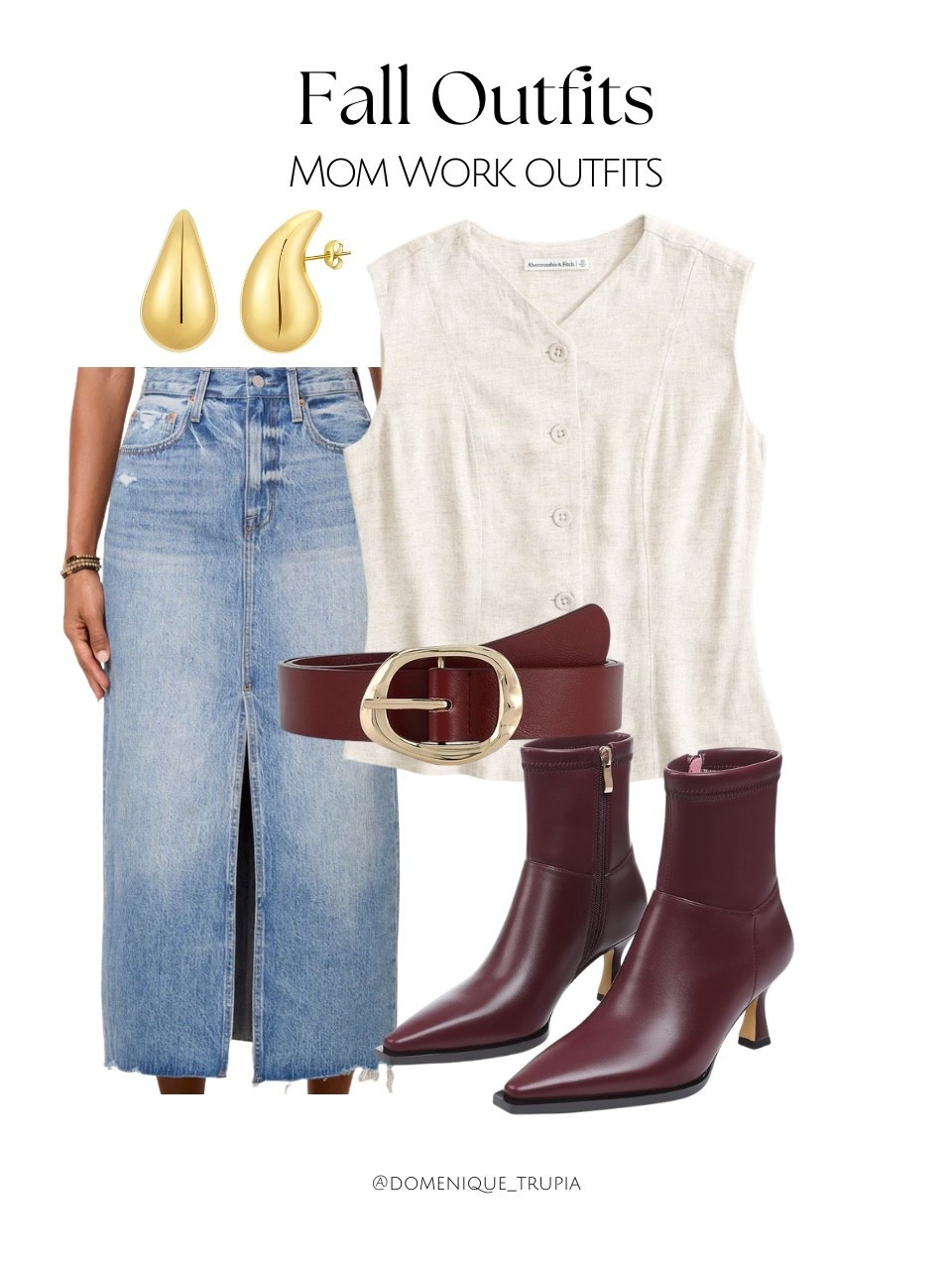 Fall mom outfit for work. 
Fall outfit | mom outfit | fall look | trending outfits for fall | trending outfits for moms | gen z outfits | work outfit | trending work outfit ideas

#LTKWorkwear #LTKStyleTip #LTKSeasonal
