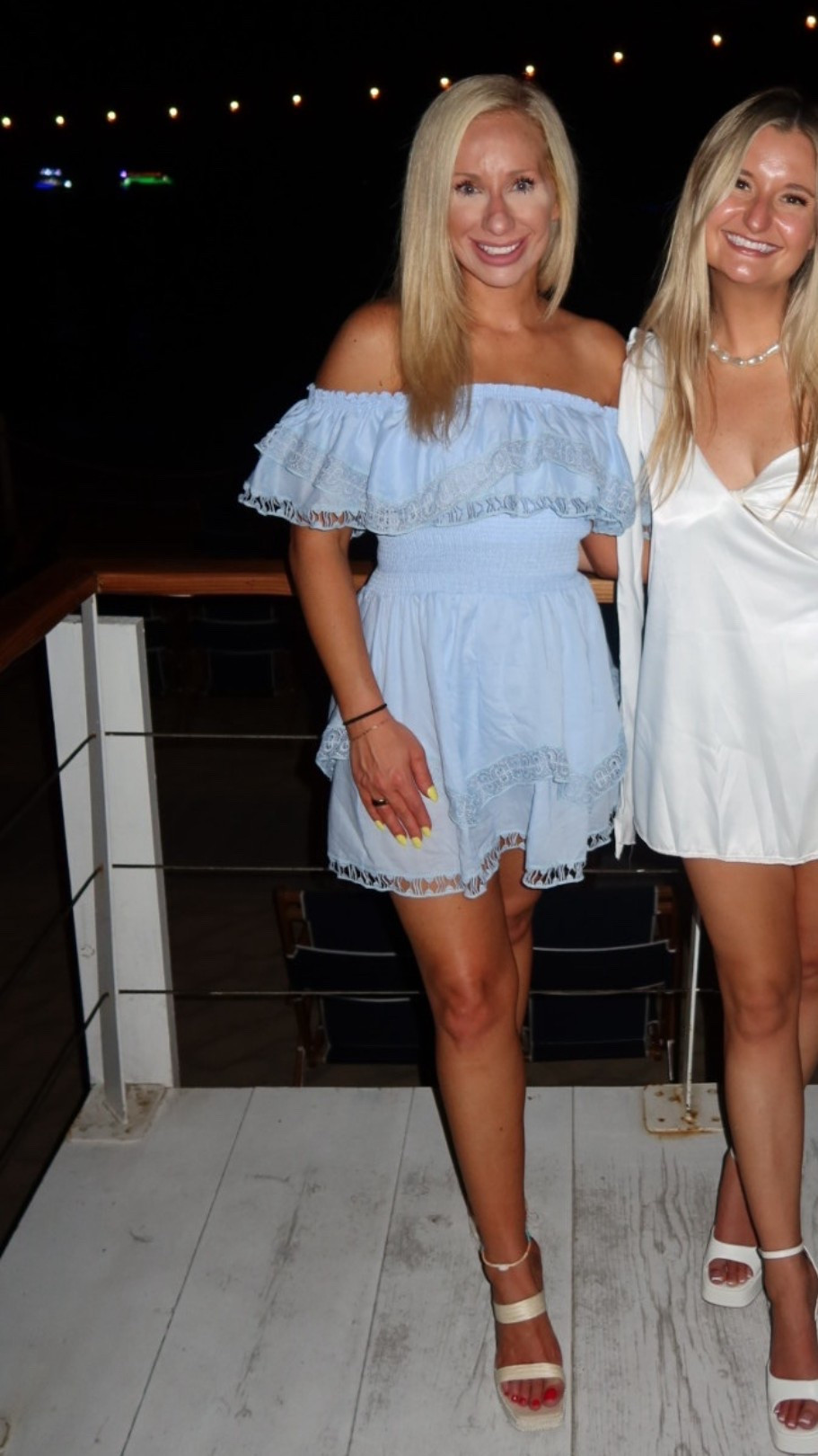 When the bachelorette theme night is “Something Blue” 🩵💙🐬🐟🐳

#LTKSeasonal #LTKParties #LTKTravel