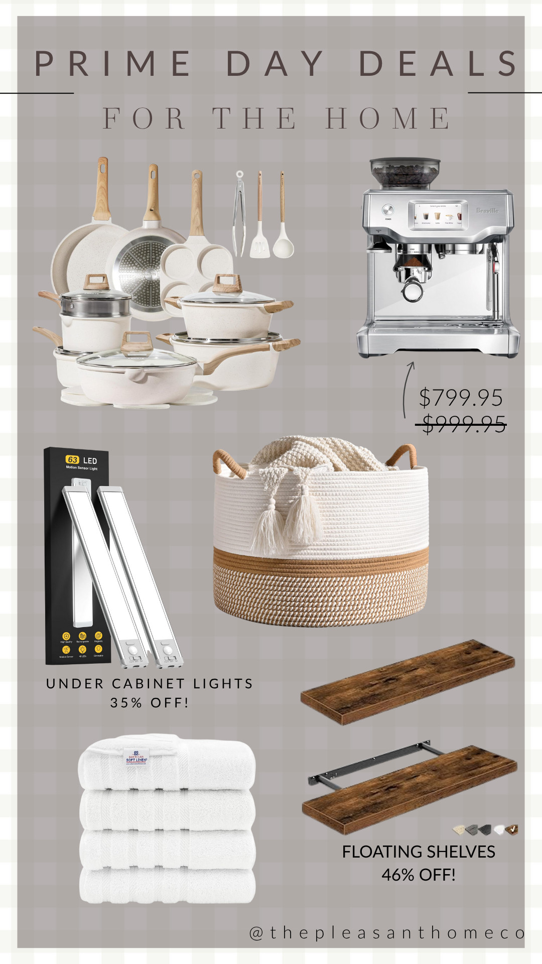 PRIME DAY DEALS
HOME GOODS 

Small appliances, kitchen goods, home finds
 

#LTKSaleAlert #LTKStyleTip #LTKHome