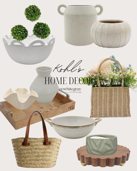 Have you checked out kohl’s home decor?!!!! Let me tell you it’s so cute and the price is awesome!! Loving these cute pieces for your next summer refresh! 

#LTKstyletip #LTKhome #LTKsalealert
