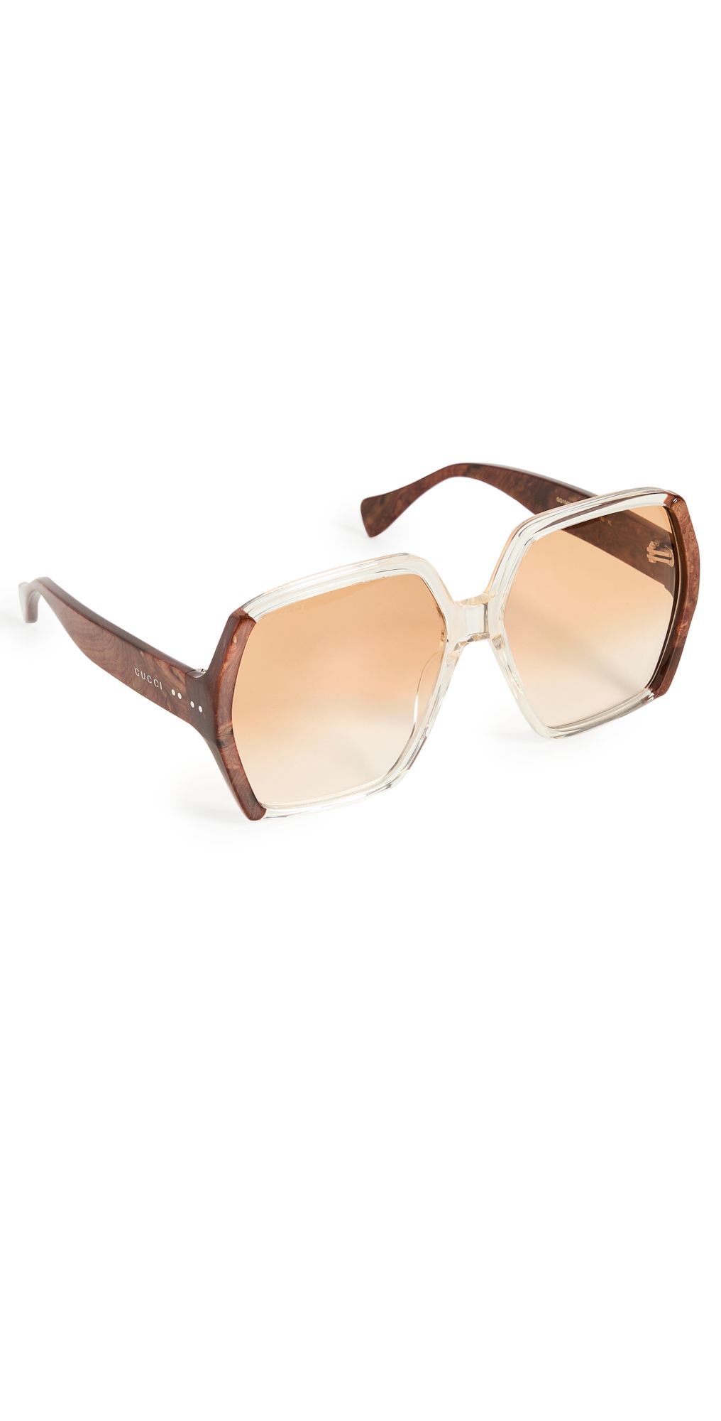 Oversized Hexagonal Sunglasses | Shopbop