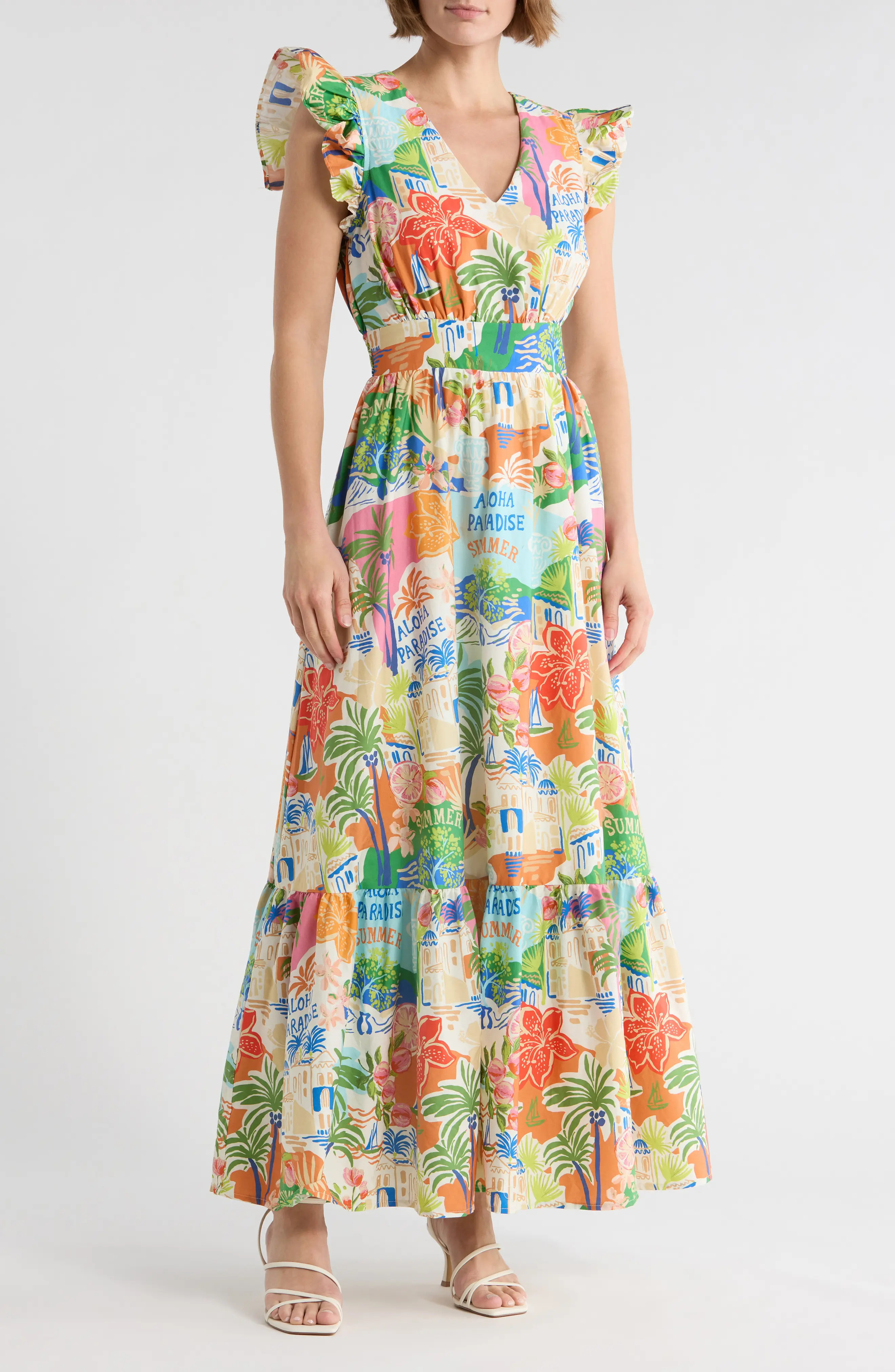 Print Maxi Dress (Women) | Nordstromrack | Nordstrom Rack