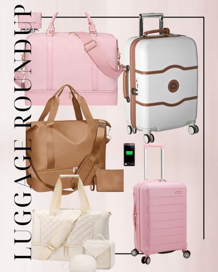 Luggage roundup, duffel bag, carry on, rolling suitcase 

#LTKSeasonal #LTKtravel #LTKunder100