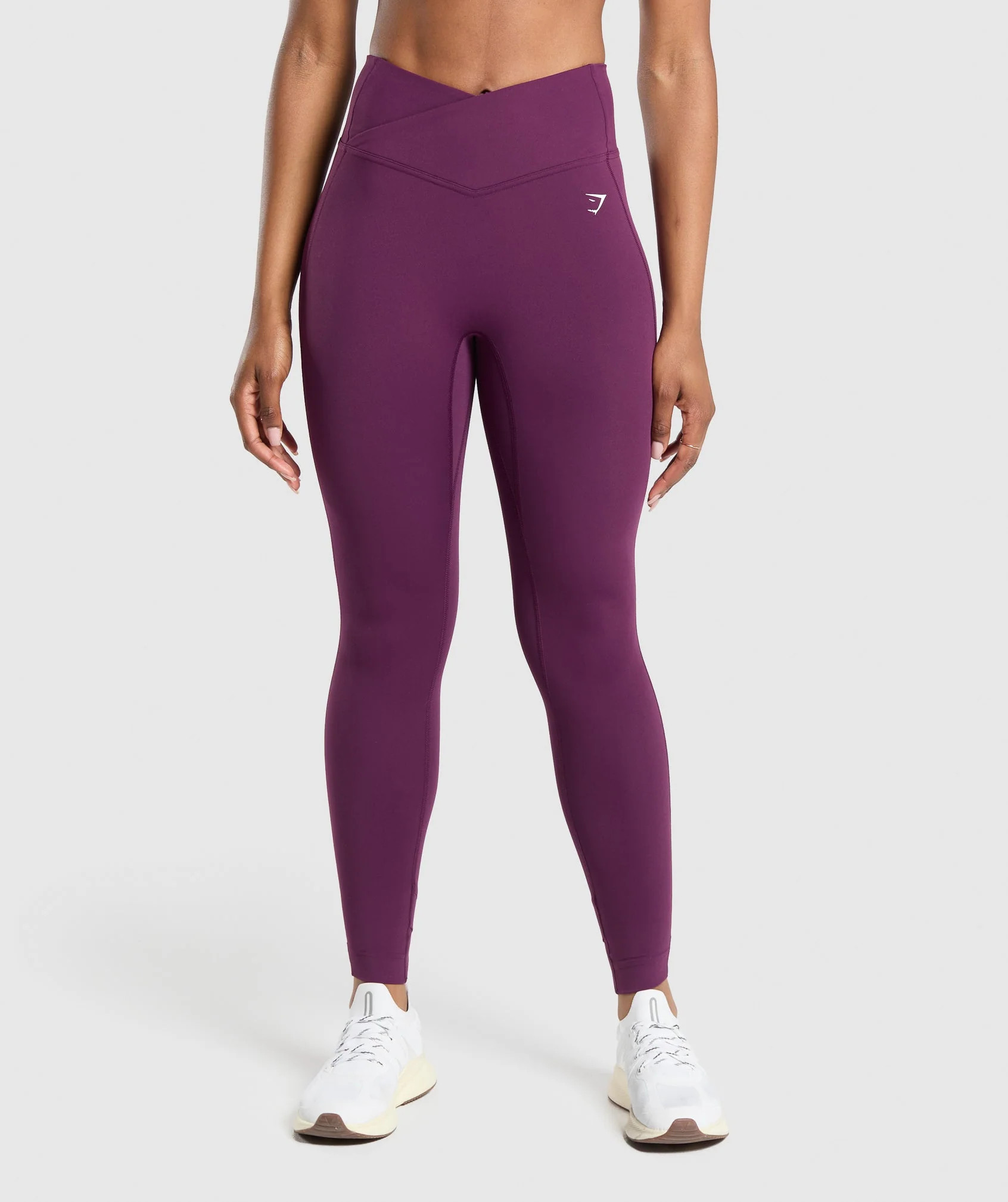 Gymshark Crossover Leggings - Magenta Purple | Gymshark US