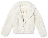 [BLANKNYC] Girls Quilted Faux Fur Jacket,White color | Amazon (US)