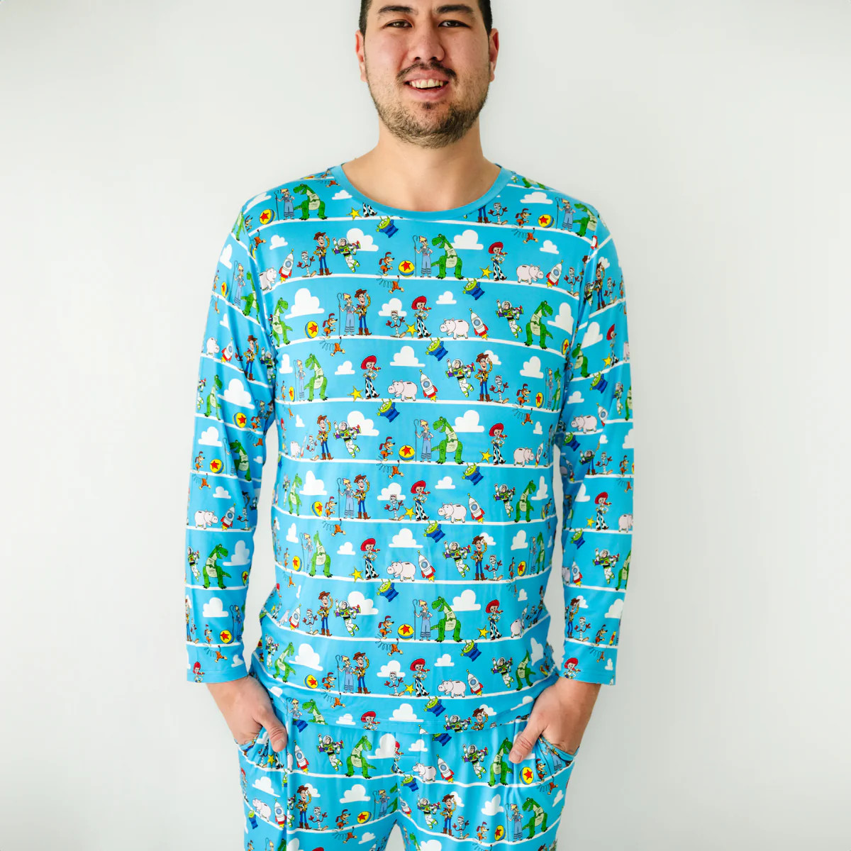Disney Pixar Toy Story Pals Men's Pajama Top | Little Sleepies