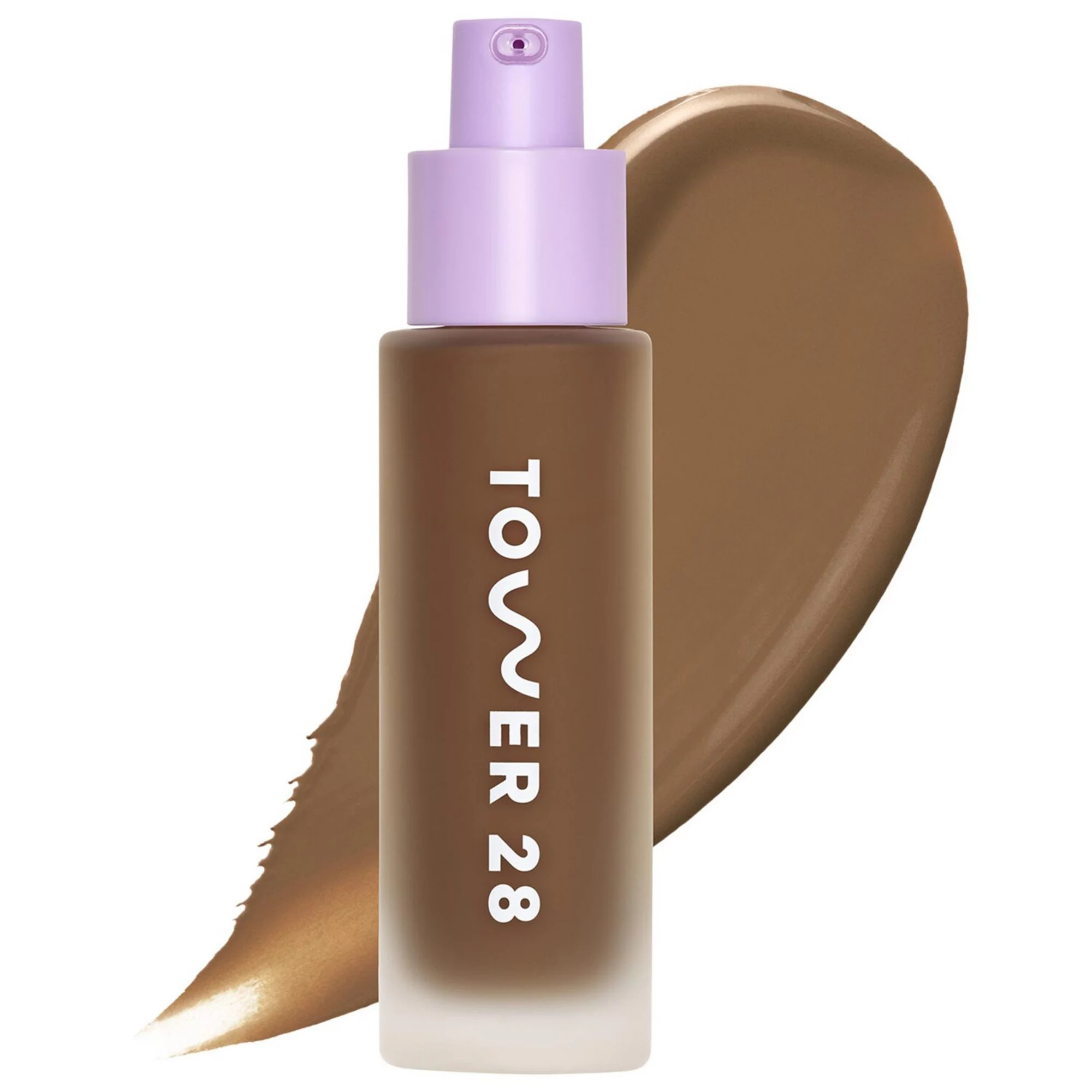 Tower 28 Beauty Swipe Serum Non-Acnegenic Foundation with Medium Buildable Coverage, Size: 1 FL Oz, 7c Glamis | Kohl's