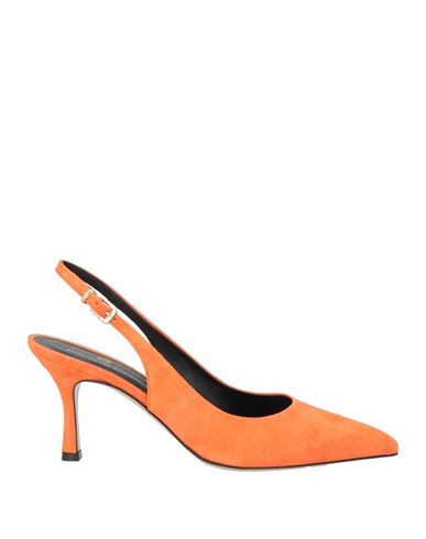Bruno Magli Woman Pumps Orange Size 10 Calfskin | YOOX (US)