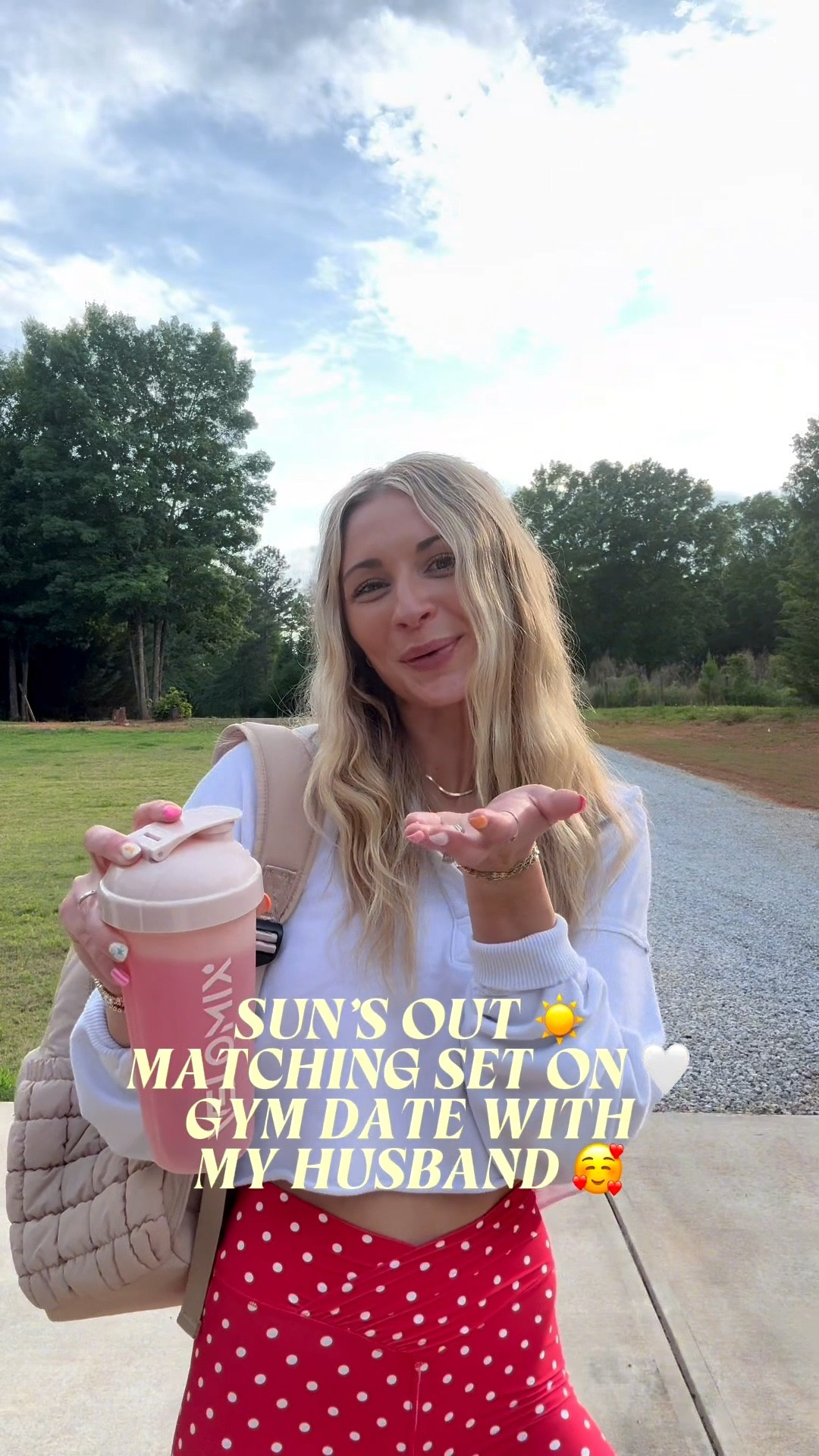 my favorite kind of evening ☀️ cute @Target set on + a gym date with my husband 🤍🫶🏼

#LTKActive #LTKfitnessgoals #LTKSeasonal