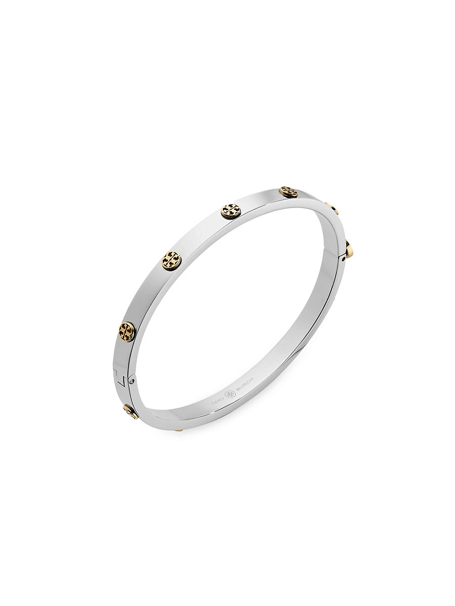 Women's Miller Stainless Steel Logo Bracelet - Mixed Metal - Size Medium | Saks Fifth Avenue