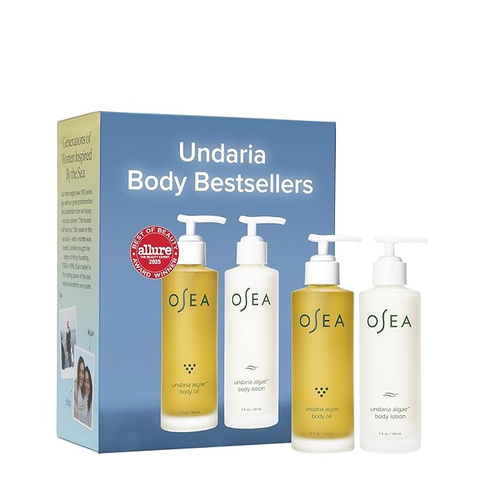 OSEA Undaria Body Bestsellers Full Size Set – Limited Edition Holiday Bundle - Includes Undaria... | Amazon (US)