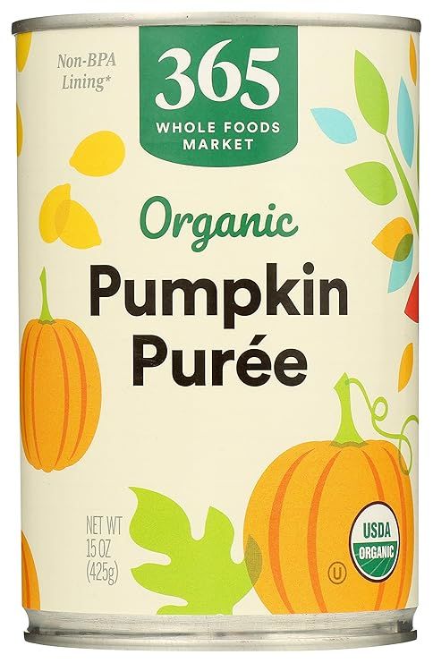 365 by Whole Foods Market, Pumpkin Puree Organic, 15 Ounce | Amazon (US)