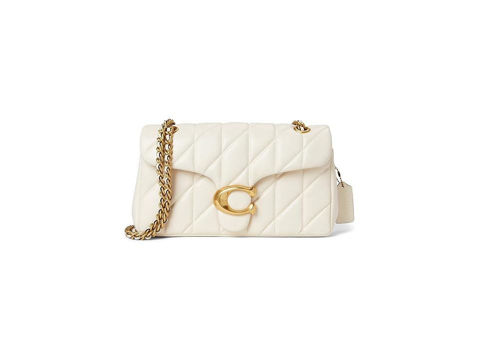 COACH Tabby Shoulder Bag 26 With Quilting Shoulder Women's Handbags Chalk, Leather | Zappos