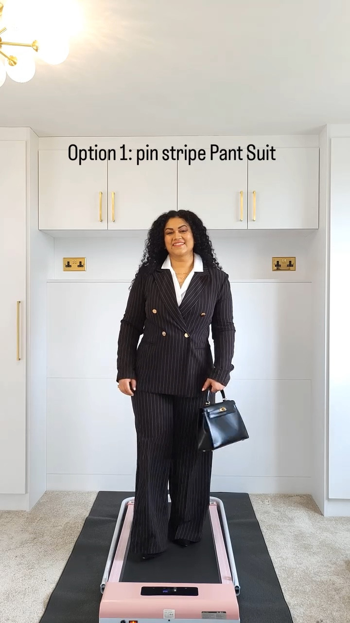 If you've ever felt that your height and weight prevent you from looking like a girl boss, can I tell you that it's not about how your body is but about your lack of knowledge of styling your body.

Here are a few ideas for how to look like a true girl boss, even if you're petite and curvy!

1. Pin strip suits: the vertical stripes make you look taller and also perhaps slimmer if that's what you're after!
2. Straight cut skirt and blazer: Try and go monochrome here as it elongates your silhouette and pair with white or nude shoes
3. Navy and Brown colour palette: If you don't want to go mo monochrome, a great colour combination is navy and brown. It shows you mean business!

For more ideas, follow @petite_and_curvy

#petiteandcurvy #bodyconfidence #PetiteWorkwear #petitestyle #bodyconfidencemovement #BossBabeStyle #bossgirl