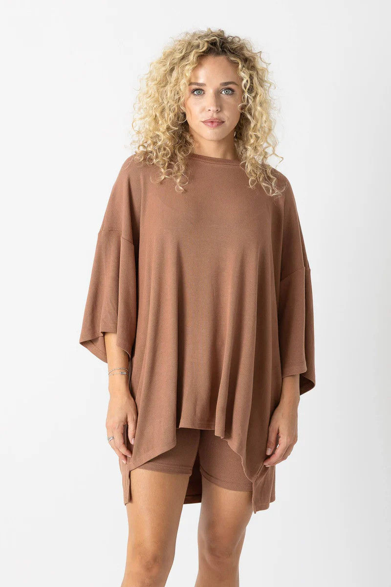 All Weekend Long Set Camel | The Foxy Kind