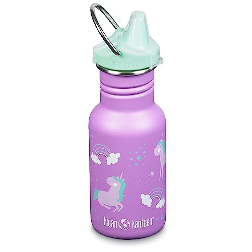 Klean Kanteen Kid Classic Narrow 12oz (w/Sippy Cap) Unicorns | Amazon (US)