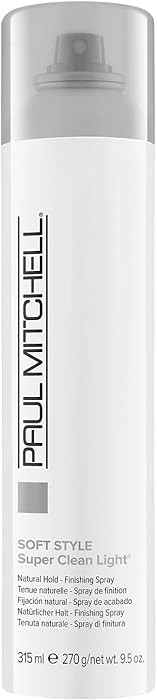 Paul Mitchell Super Clean Light Hairspray, Fast Drying, Soft Hold + Natural Finish, For Fine Hair... | Amazon (US)