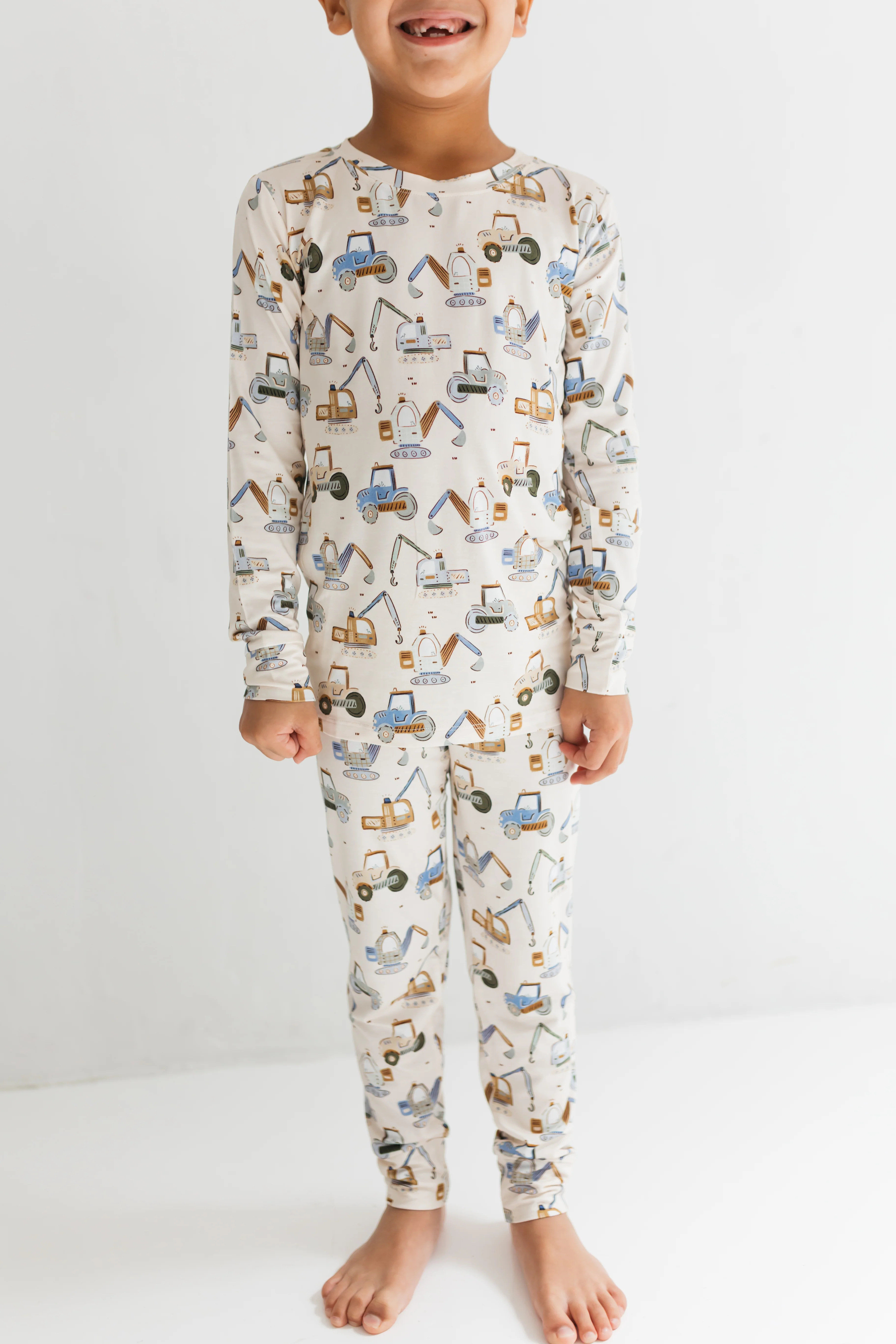 Little Excavator Two Piece Set | In My Jammers