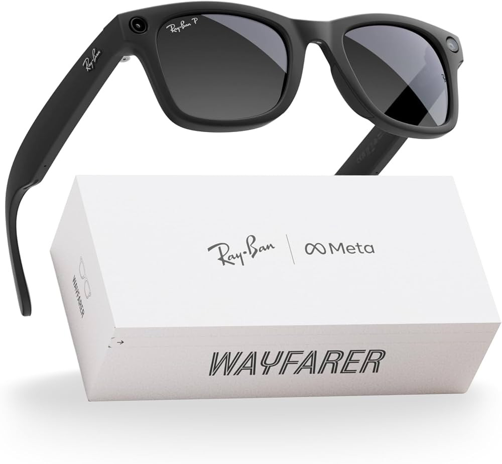 Ray-Ban Meta (Gen 2), Wayfarer, Matte Black | Smart AI Glasses for Men, Women \u2014 2X Battery L... | Amazon (US)