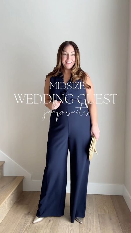 Wedding guest jumpsuits perfect for formal events! Size up both run small wearing 14

#LTKwedding #LTKVideo #LTKGala