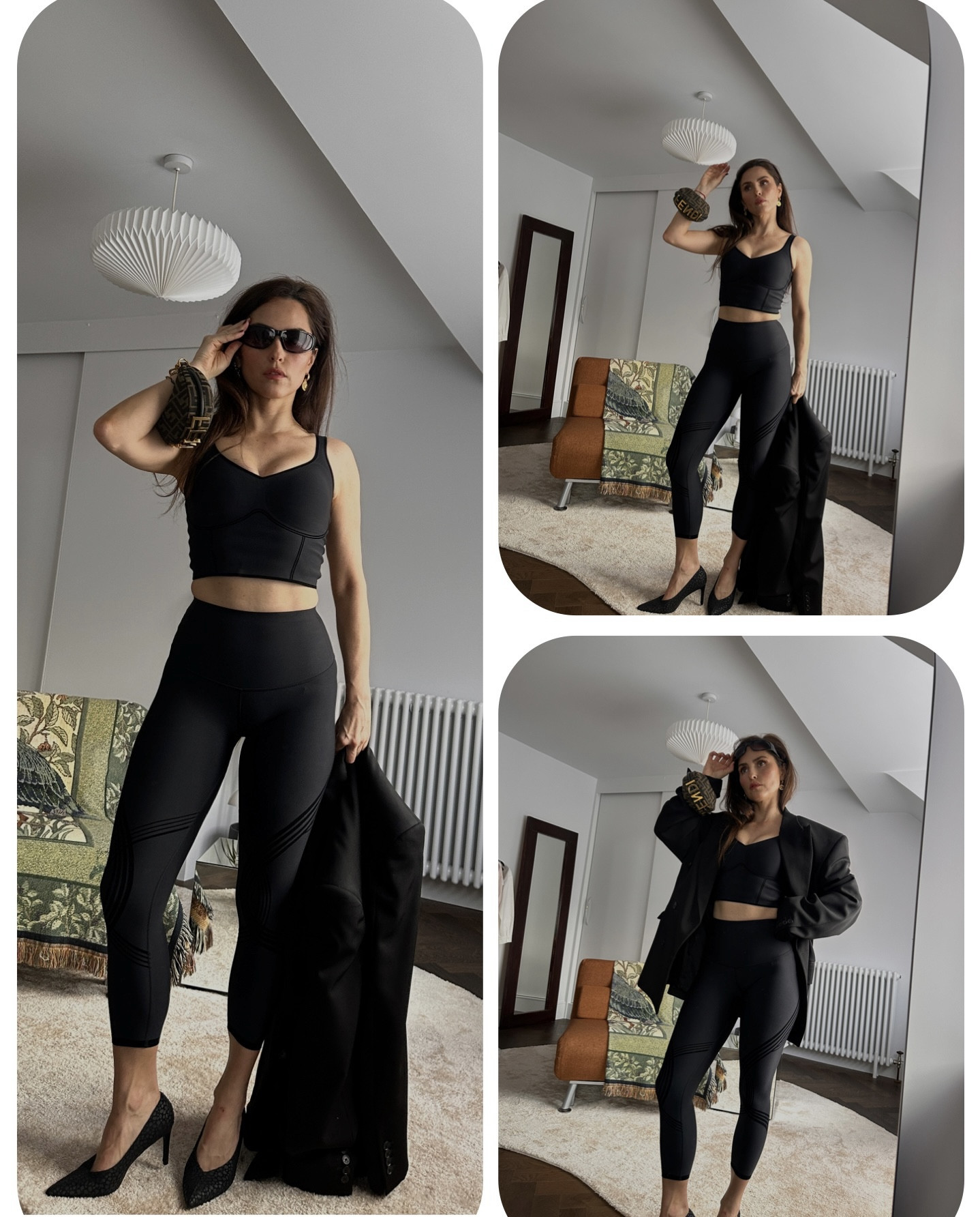 Black activewear, compression activewear, workout gear, yoga leggings, black leggings, workout bra, sculpt leggings

#LTKfitness #LTKuk #LTKstyletip