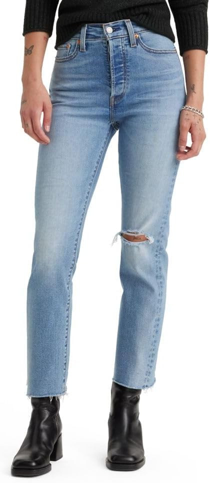 Levi's Women's Wedgie Straight Jeans | Amazon (US)