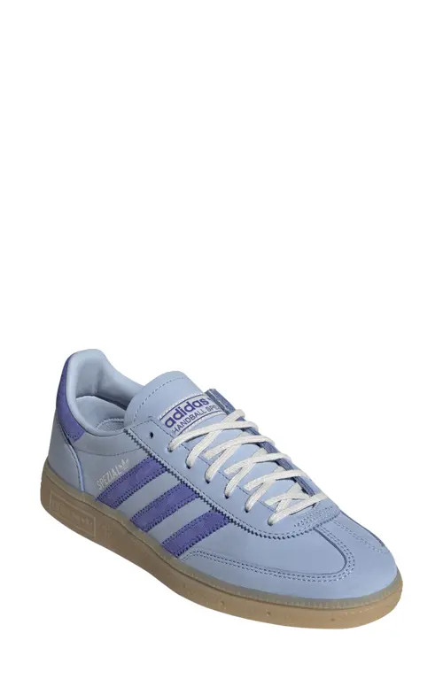 adidas Handball Spezial Sneaker in Clear Sky/lilac/off White at Nordstrom, Size 7 | Nordstrom