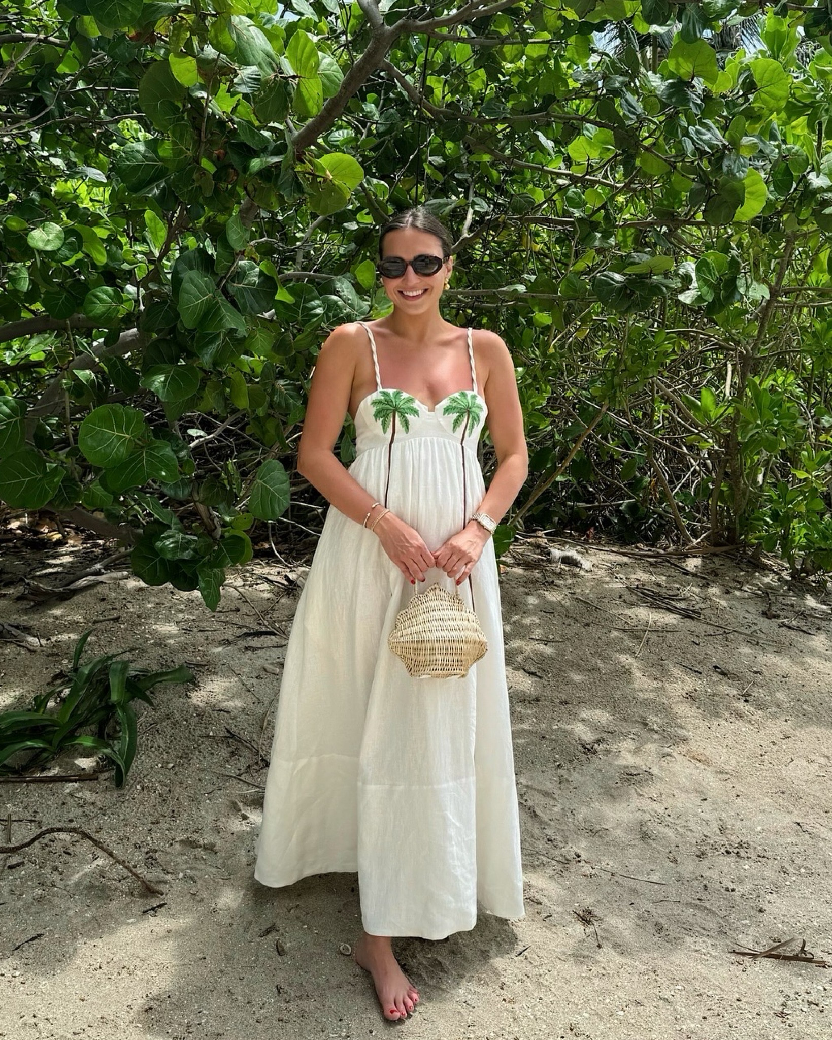 I saw this dress on Tik Tok & had to have it, so I called the Farm Rio store in LA & bought it over the phone! FINALLY found it listed online to share! Farm Rio still hasn’t released it online, but found it another site AND it’s currently 25% off! I’m wearing an XS for reference! 🌴🤍

#LTKSummerSales #LTKSaleAlert #LTKStyleTip