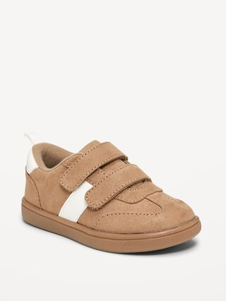 Double Secure-Strap Faux-Suede Sneakers for Toddler Boys | Old Navy (US)