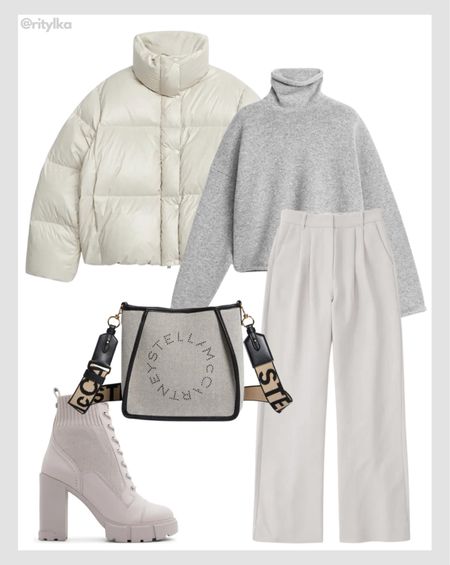 Winter outfit inspo

White winter puffer 
Grey sweater 
Abercrombie grey pants
Grey bag
Grey boots

#winteroutfit #winteroutfitinspo #winteroutfitideas #abercrombieoutfit #budgetfashion

#LTKSeasonal #LTKitbag #LTKstyletip