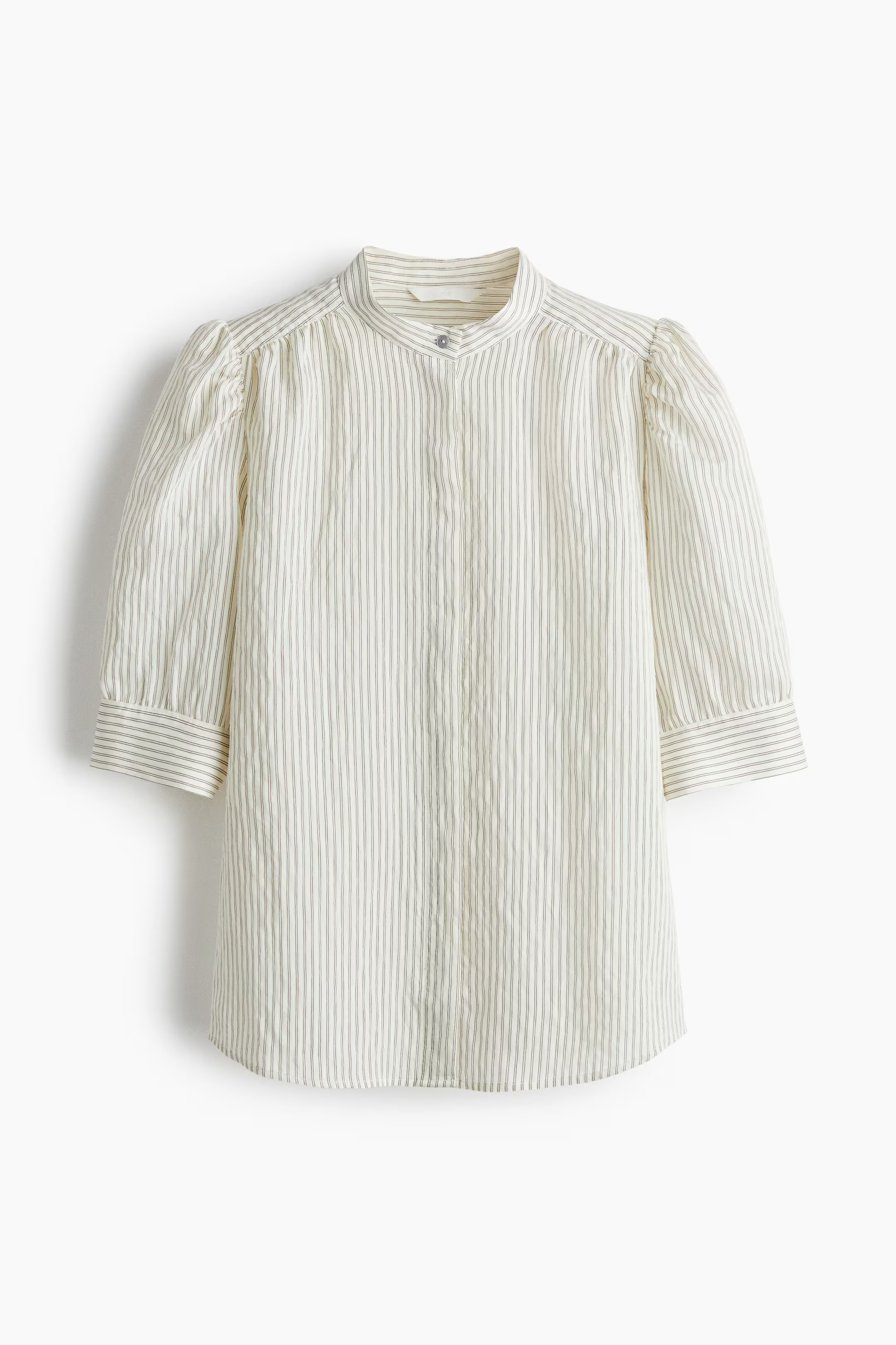 Puff-sleeved blouse | H&M (UK, MY, IN, SG, PH, TW, HK)