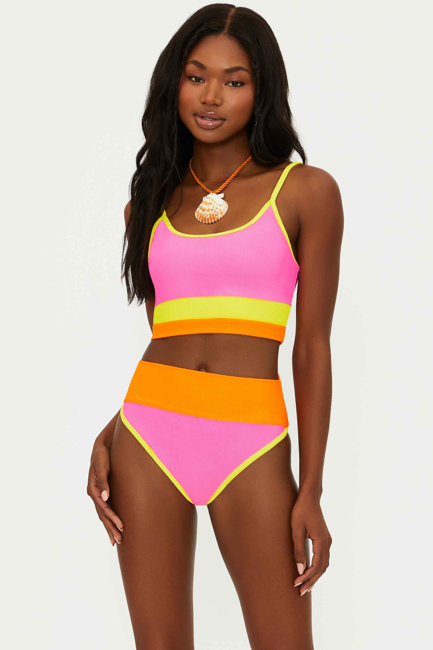 Eva Top Soleil Colorblock | Bikini Top | Beach Riot | Beach Riot