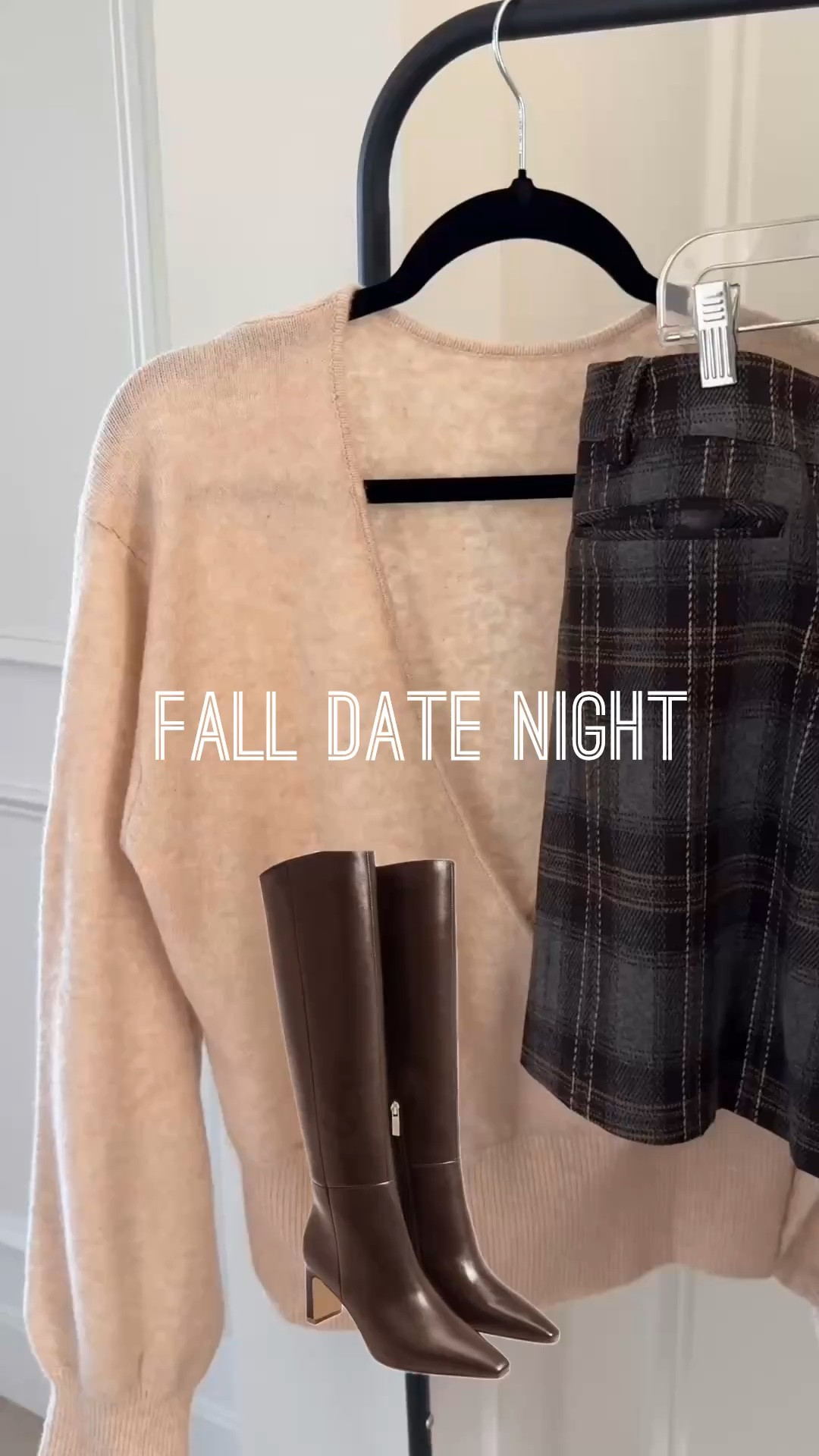 Fall date night outfit idea 
Sweater L super soft material 
Skort is another great Amazon find size xl 

#fall #midsize #amazon

#LTKSaleAlert #LTKMidsize #LTKootd